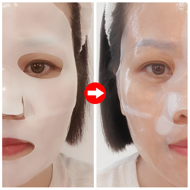 Aloe Pearl Hyaluronic Acid Solution Collagen Crystal Absorbable Facial Mask Wholesale