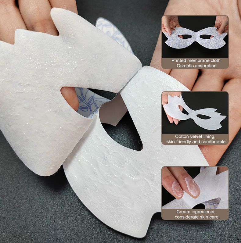 korean beauty hydrating moisturizing cream eye mask