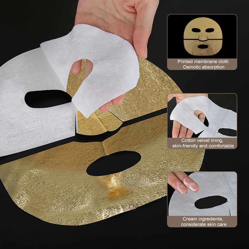 Wholesale  Collagen Full Face Lifting Up Hyaluronic Niacinamide Cream Facial Sheet Mask