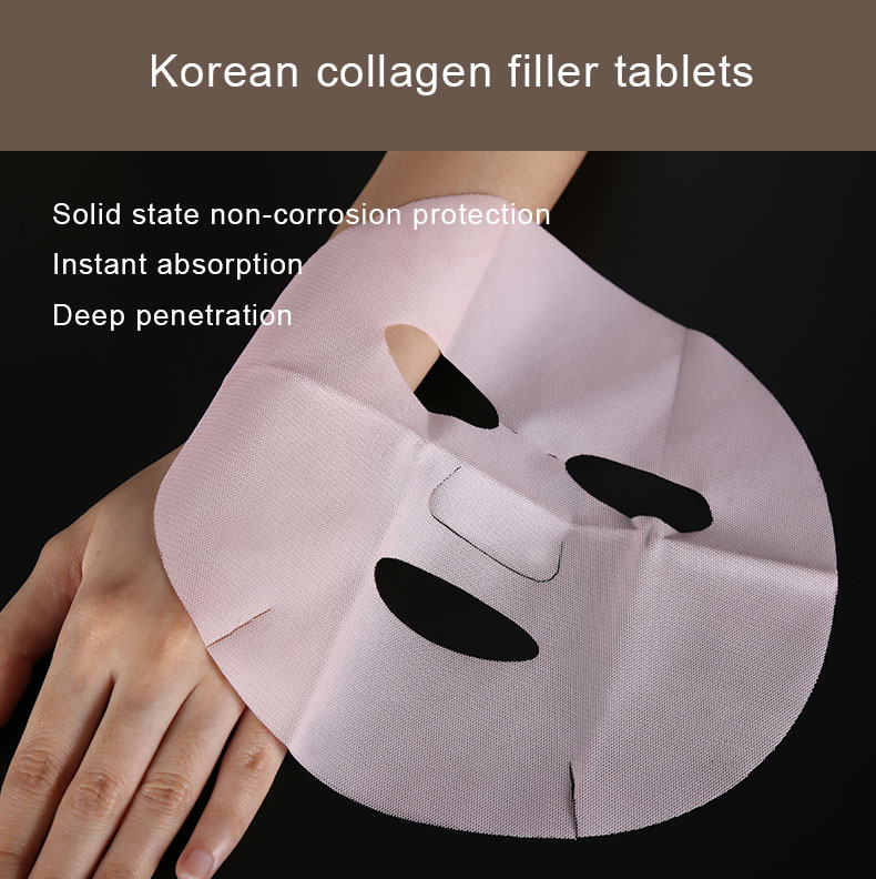 Private Label Moisture hyaluronic acid Anti wrinkle anti aging instant dissolving facial mask