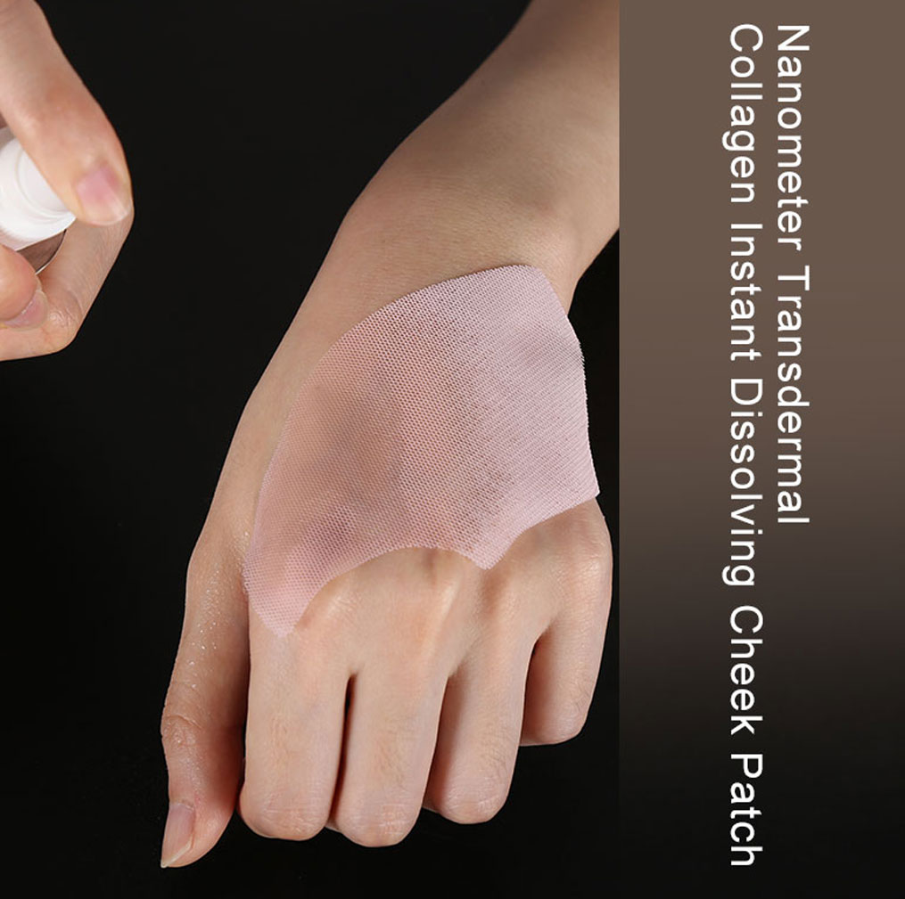 product-New Products Cheek Face Patches Dissolving Collagen Mask Soluble facial mask made in china-C