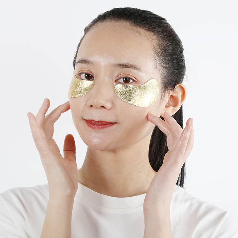 Gold Foil Collagen Crystal Tightening Dissoluble Moisturize Eye Mask