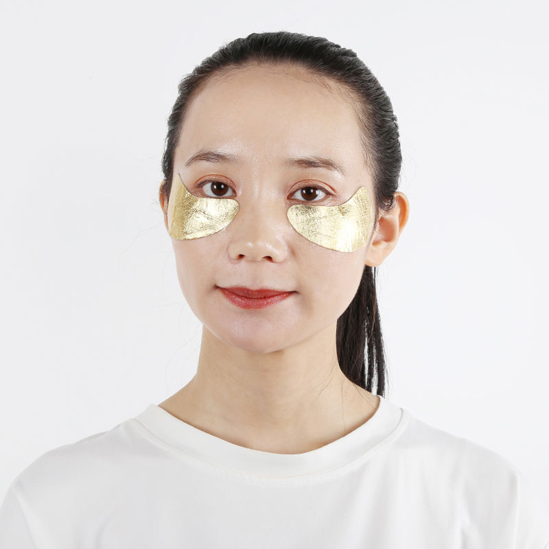 Gold Foil Collagen Crystal Tightening Dissoluble Moisturize Eye Mask