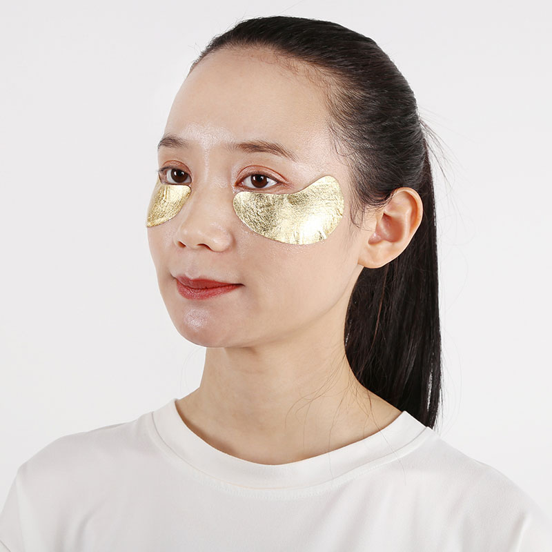 Gold Foil Collagen Crystal Tightening Dissoluble Moisturize Eye Mask