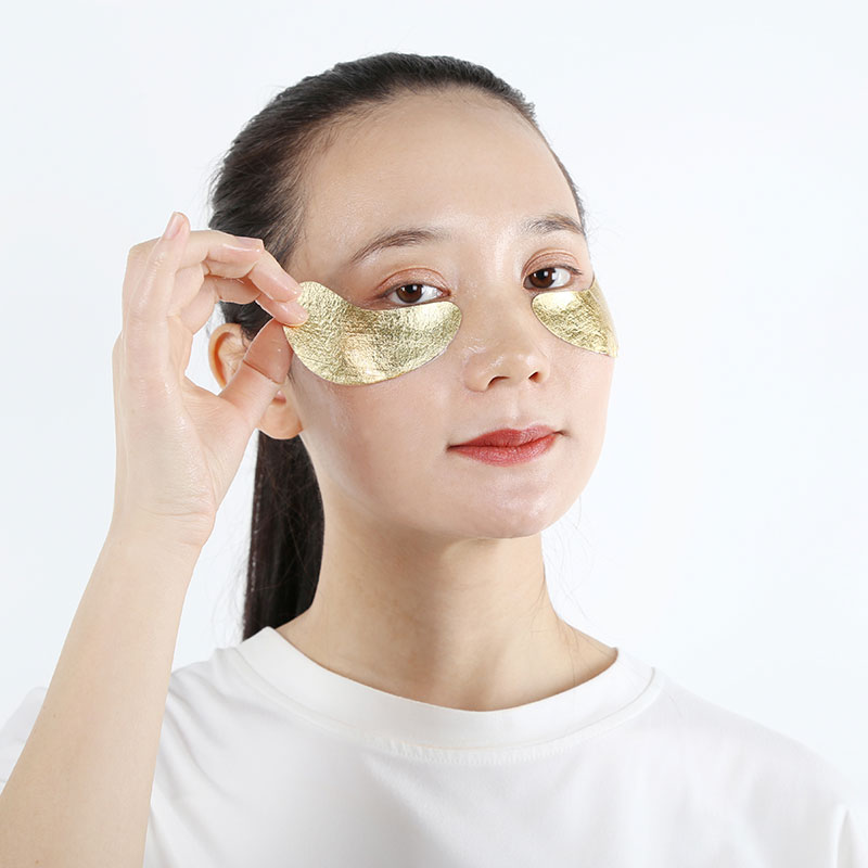 Gold Foil Collagen Crystal Tightening Dissoluble Moisturize Eye Mask
