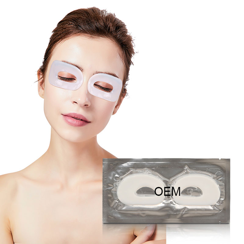 Private Label Moisturizing Jelly Collagen Crystal Gel Full Eye Mask Pads Skincare