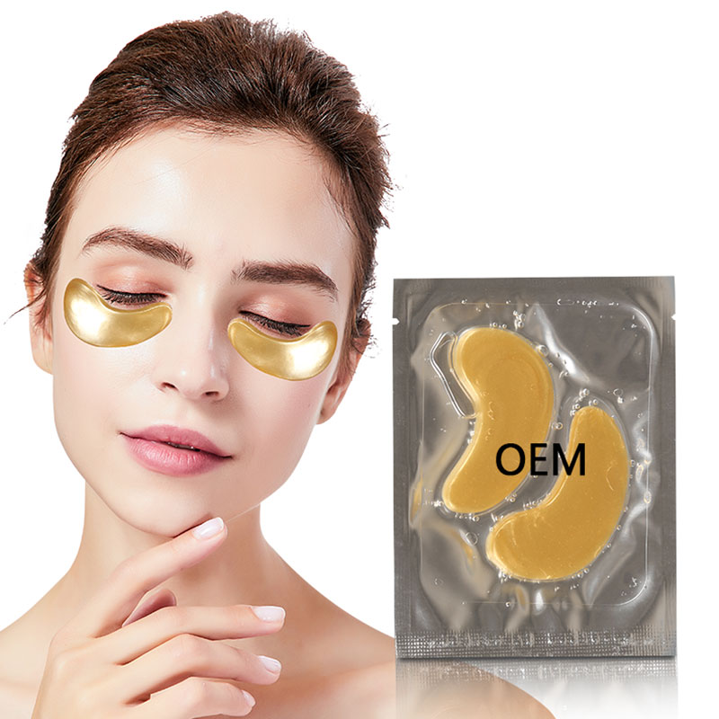 24k gold eye masks-with collagen under eye patches