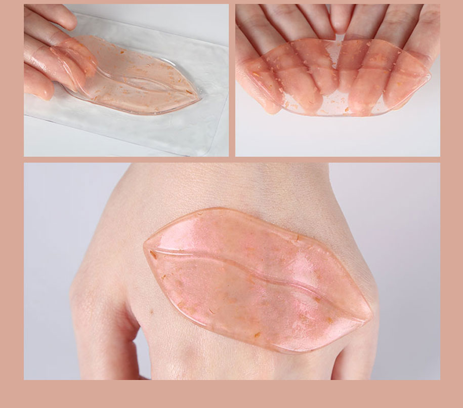 product-Calla-Private Lable Collagen Moisturizing Lip Mask Crystal Care Pads Mask For Lip Hydrogel C-1