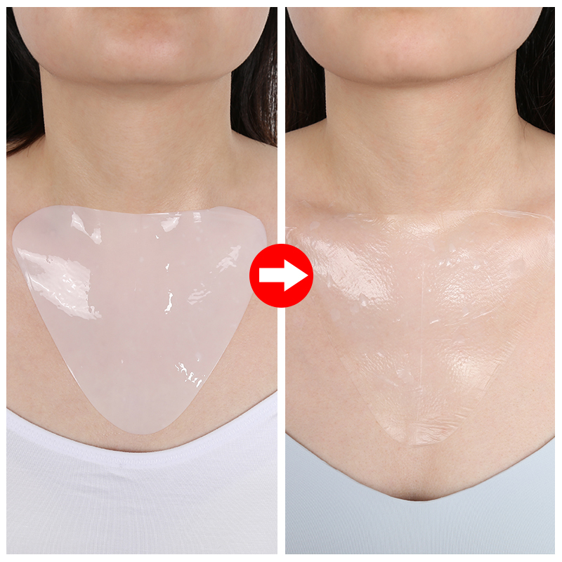 Skincare Heart Chest Anti Wrinkle Thorax Pad Collagen Absorbable Moisturizing Chest Mask