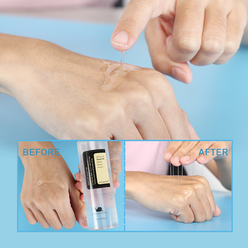 hyaluronic acid facial skin care Snail Moisturizing Serum