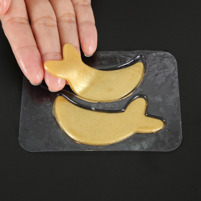 custom logo under eye gel pads collagen skin care korean eye patches mask
