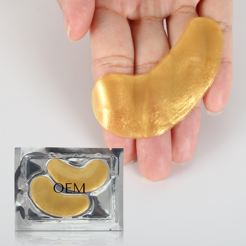 Private Label Crystal Collagen Under Eye Mask Sheet Under-Eye Gel Pads Oem