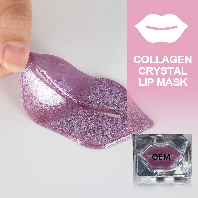 Crystal lip mask