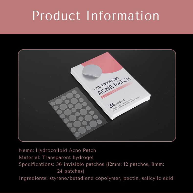 product-Customizable Hydrocolloid Stock Pimple Patch Acne Patches Vegan Acne Products For Face-Calla