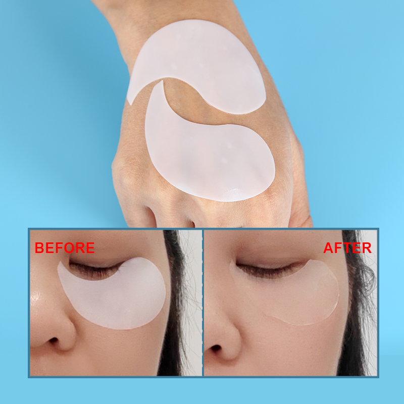 Collagen Hydrogel Eye Mask Moisturizing Transparent Gel Eye Care Product Under Eye Mask