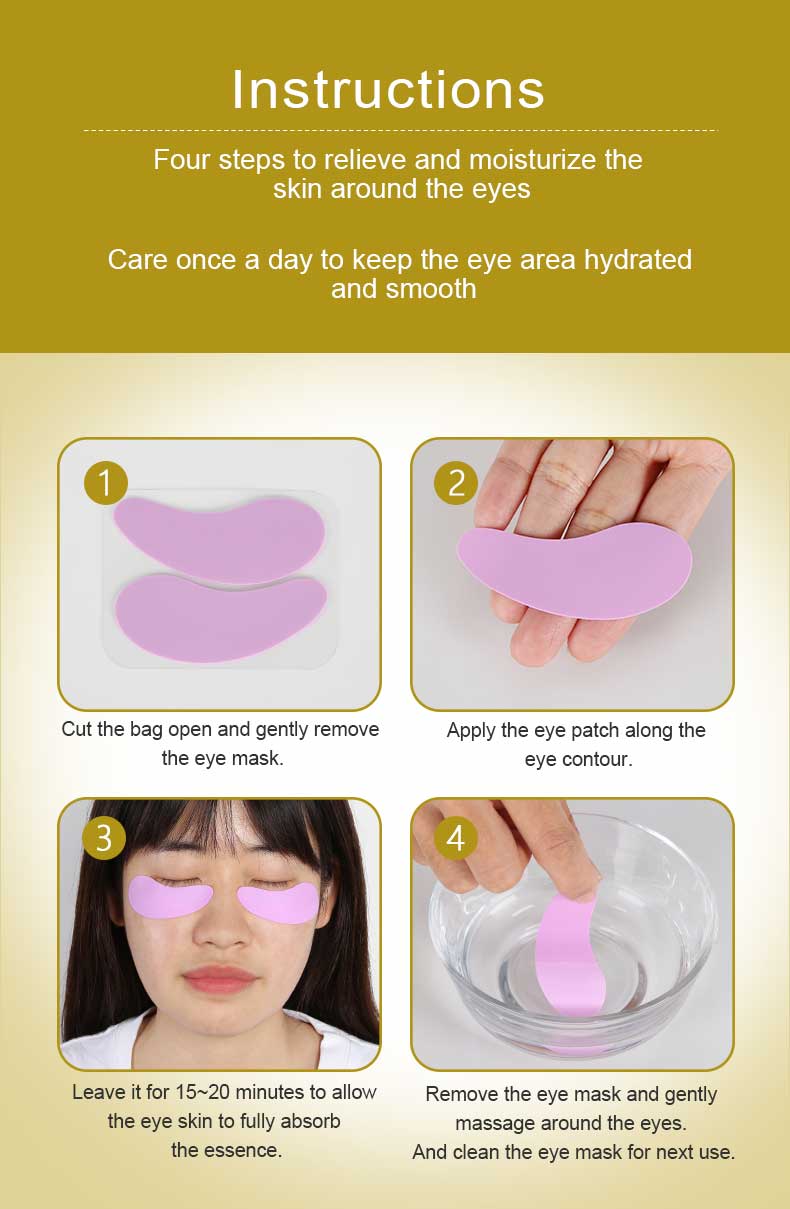 Silicone eye mask