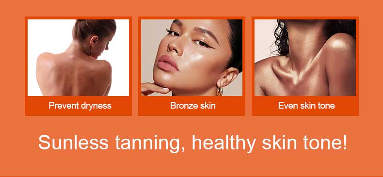product-Private Label Deep Dark Tanning Drops Self Tan Serum For Face And Body Sunless Body Oil For 