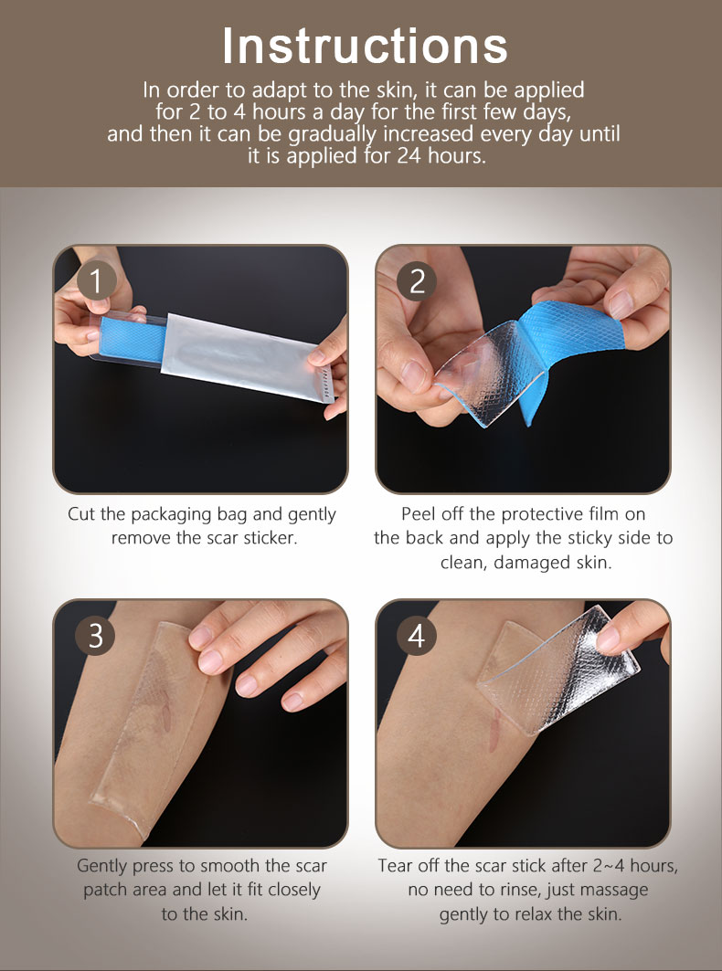 product-Silicone Gel Scar Treatment Sheet for Beauty Personal Care Gel Sheet for Scar Repair-Calla--1