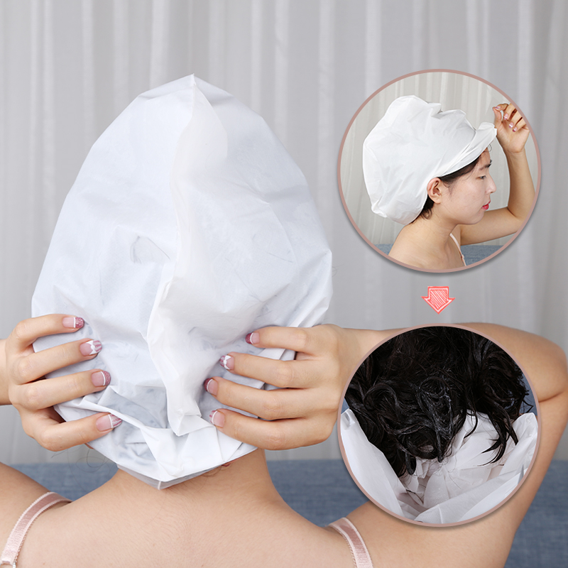 Hair mask evaporation cap oil baking, hair care hair care hat