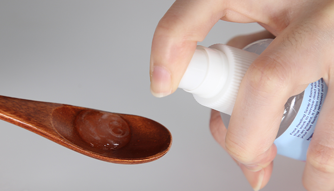 Feet instant foot peeling spray
