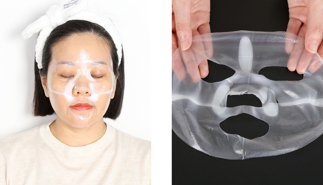 news-Collagen whitening facial mask is applied to firm the skin at the bottom, brighten the skin at 