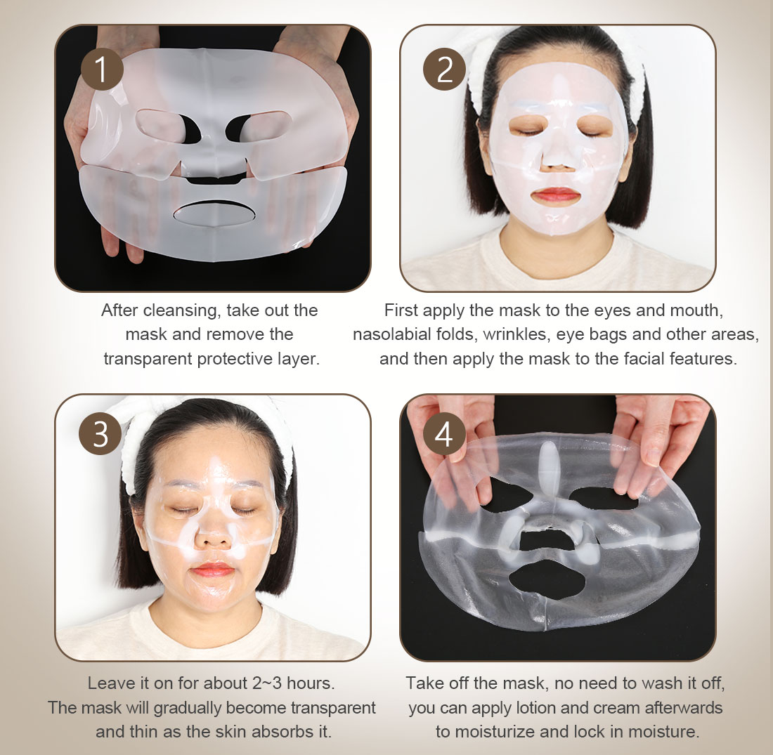 news-Collagen whitening facial mask is applied to firm the skin at the bottom, brighten the skin at -1