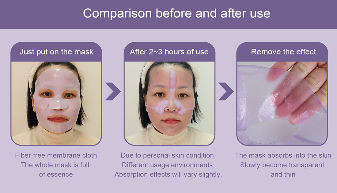news-The Ordinary Deep Collagen Lifting Mask Anti Wrinkle Firming Purple Face Mask Bio-Collagen Faci