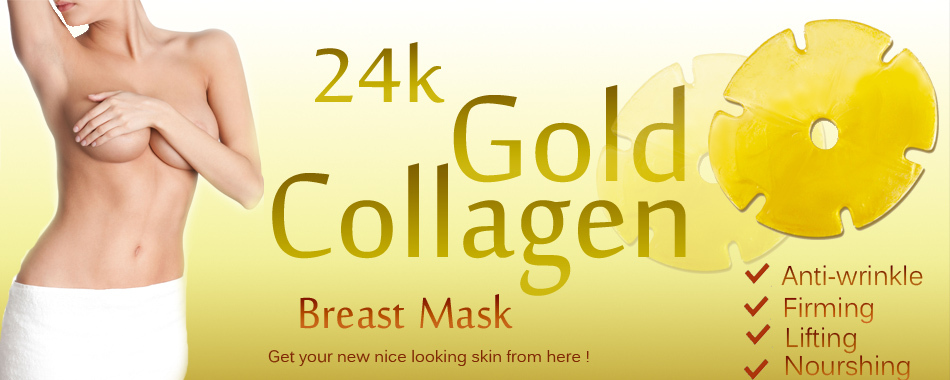 Calla-Professional 24k Gold Breast Mask For Tightening Lifting Firming-1