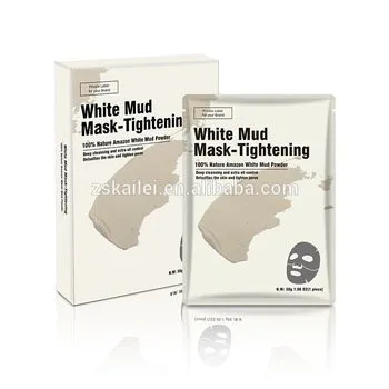 Facial Mask Custom Deep Cleansing White Mud Bentonite Clay